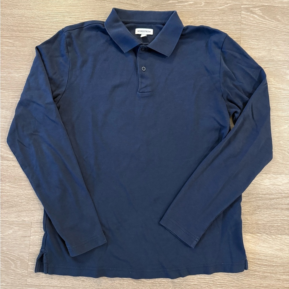 Nordstrom LS polo shirt